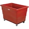 Global Industrial 20 Bushel Plastic Bulk Box Truck, Steel Chassis Base, Red, 50-2/5L x 34-3/5W x 35-3/5H 800316RD - alternate 1